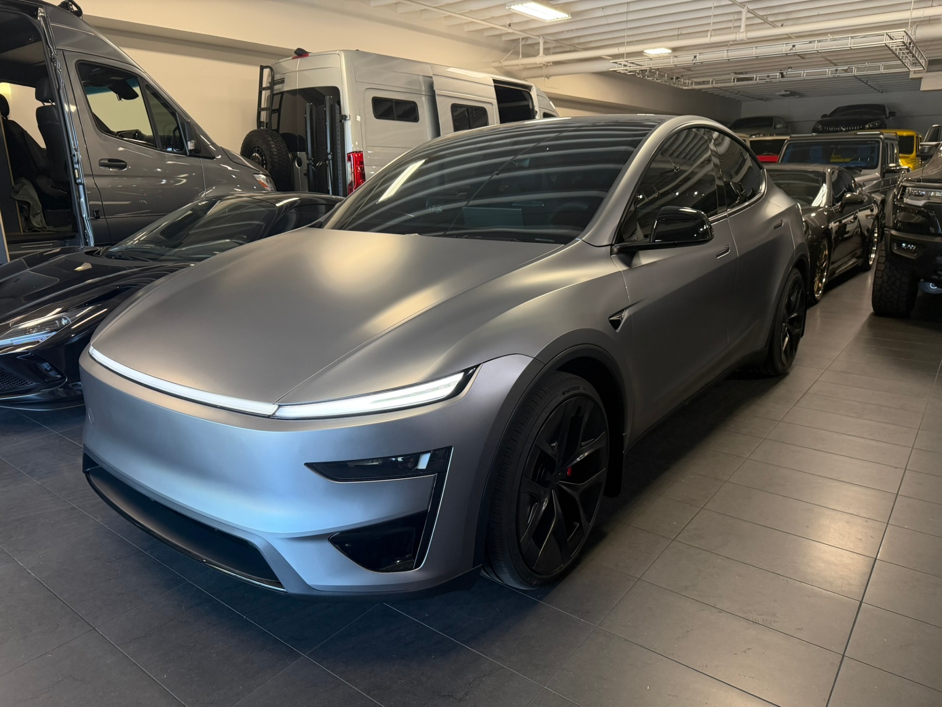 Tesla Model 3 with paint protection film