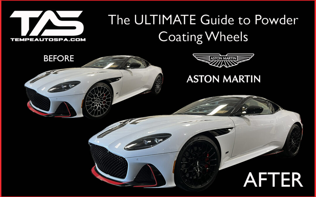 Powder Coating Wheels – Aston Martin DBS 770 Ultimate